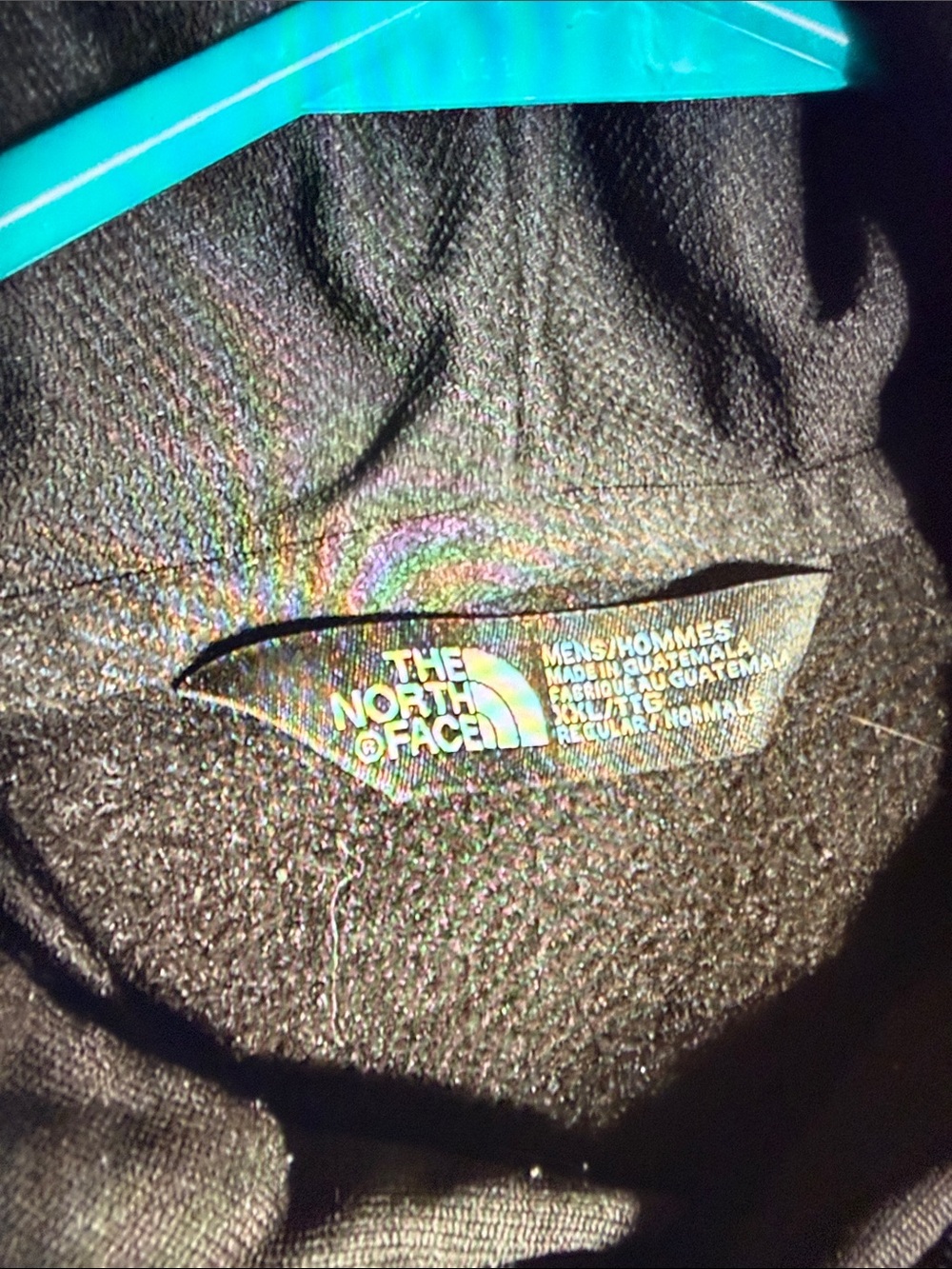 The North Face Black Pullover Hoodie with White Logo - Picture 3 of 5
